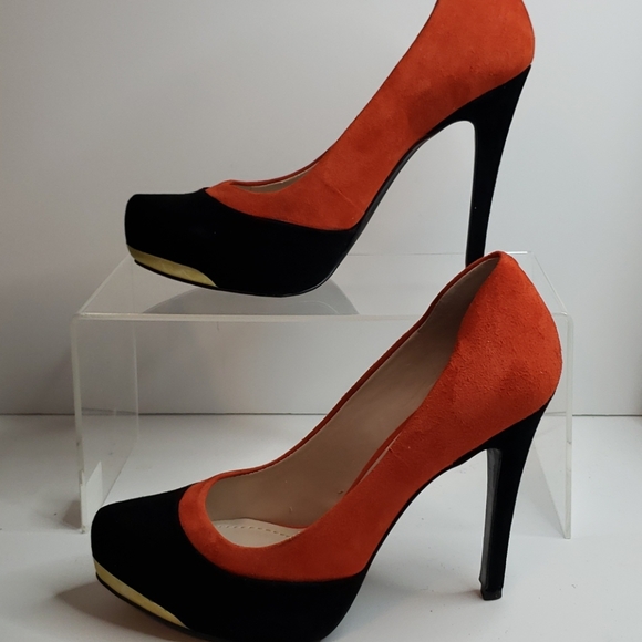 BCBGeneration Shoes - BCBGeneration Suede Stiletto Heels- Sz 6.5, EUC